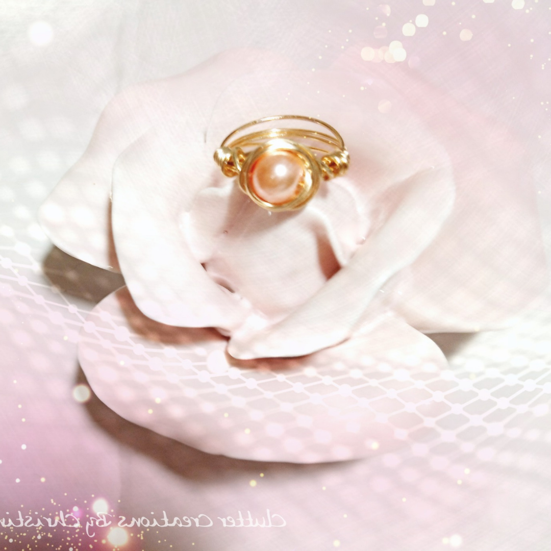 Hand Made Wire Ring (Size 7-8)